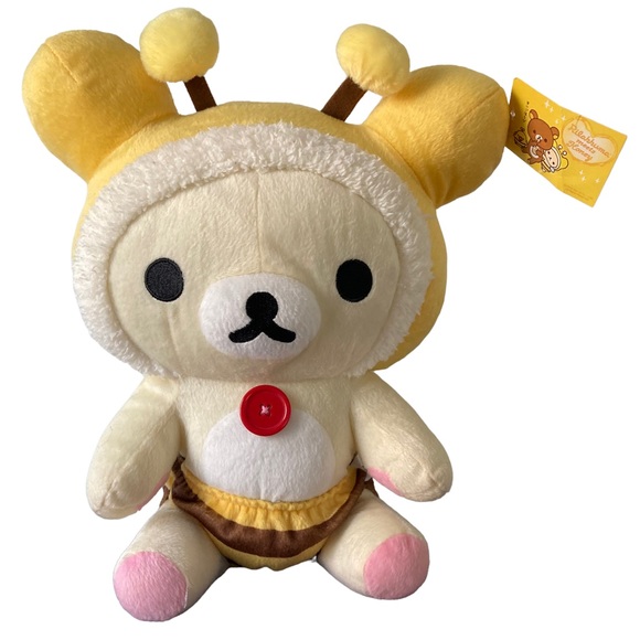 Rilakkuma Toys Rilakkuma Korilakkuma Honey Bee Stuffed Animal Plush